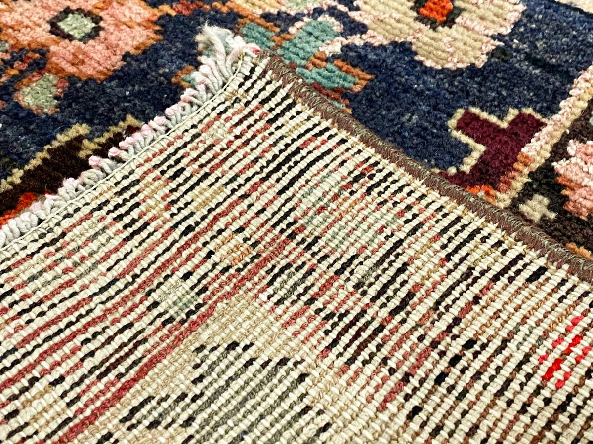 4x7 Red and Ivory Turkish Tribal Rug