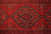 3x13 Red and Black Turkish Tribal Runner