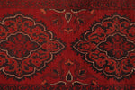 3x13 Red and Black Turkish Tribal Runner