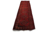 3x13 Red and Black Turkish Tribal Runner