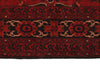 3x13 Red and Black Turkish Tribal Runner