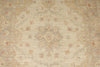 3x9 Ivory and Blue Persian Traditional Runner