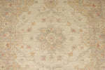 3x9 Ivory and Blue Persian Traditional Runner