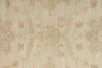 3x9 Ivory and Blue Persian Traditional Runner