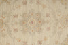 3x9 Ivory and Blue Persian Traditional Runner