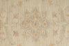 3x9 Ivory and Blue Persian Traditional Runner