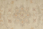 3x9 Ivory and Blue Persian Traditional Runner