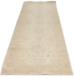 3x9 Ivory and Blue Persian Traditional Runner