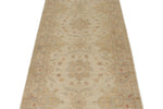 3x9 Ivory and Blue Persian Traditional Runner