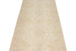 3x9 Ivory and Blue Persian Traditional Runner