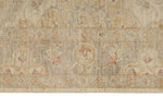3x9 Ivory and Blue Persian Traditional Runner