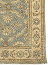 3x8 Blue and Ivory Persian Runner