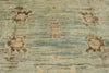 12x14 Light Blue and Ivory Turkish Oushak Rug