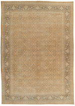 10x14 Rust and Navy Traditional Rug