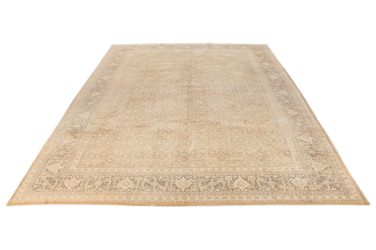 10x14 Rust and Navy Traditional Rug