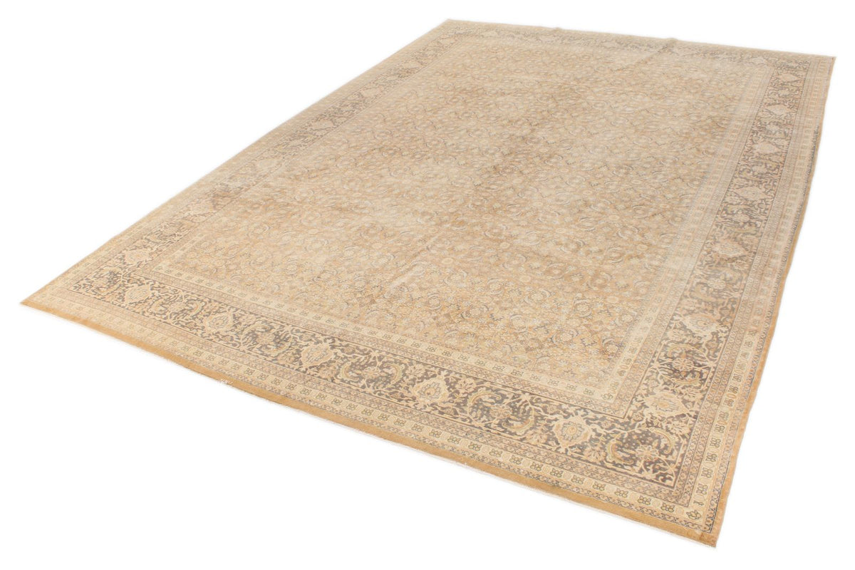 10x14 Rust and Navy Traditional Rug