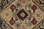 3x13 Navy and Rust Persian Tribal Runner