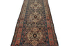 3x13 Navy and Rust Persian Tribal Runner