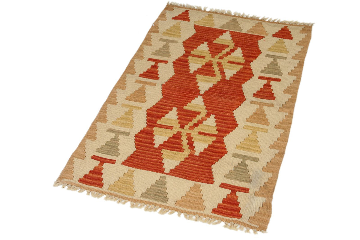 2x3 Multicolor Turkish Tribal Rug