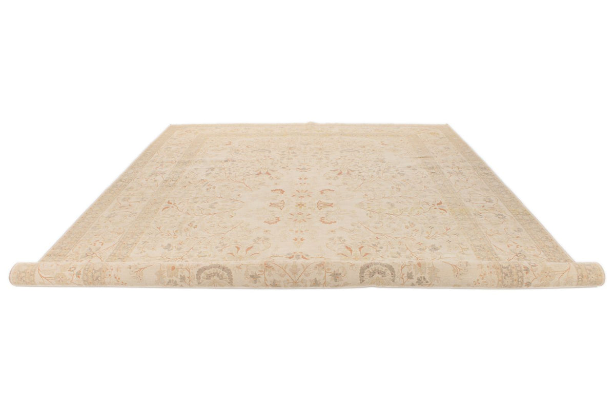 3x4 Red and Ivory Kazak Tribal Rug