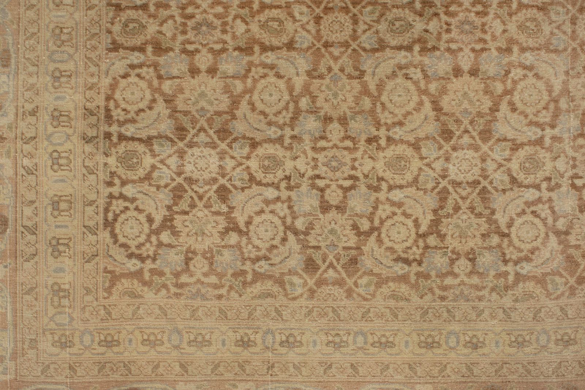 10x15 Light Brown and Light Rust Persian Traditional Rug