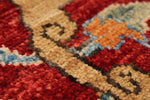 9x12 Navy and Red Anatolian Traditional Rug