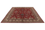 8x10 Red and Ivory Kazak Tribal Rug