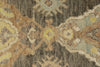 3x9 Beige and Gray Turkish Oushak Runner