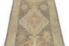 3x9 Beige and Gray Turkish Oushak Runner