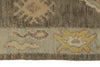 3x9 Beige and Gray Turkish Oushak Runner