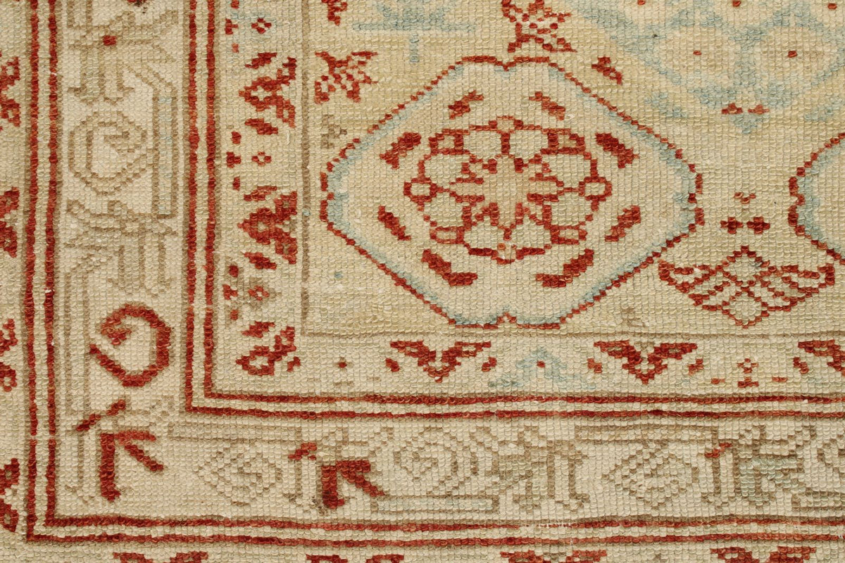 3x15 Blue and Red Persian Runner