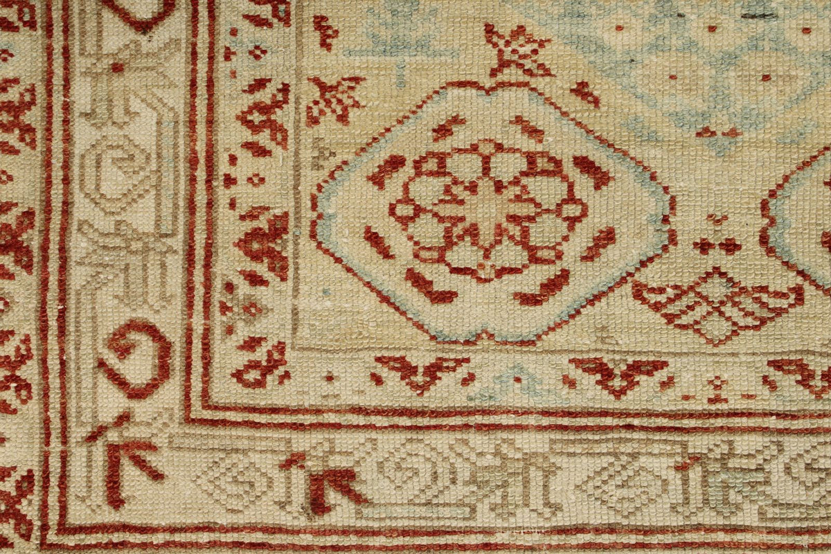 3x15 Blue and Red Persian Runner