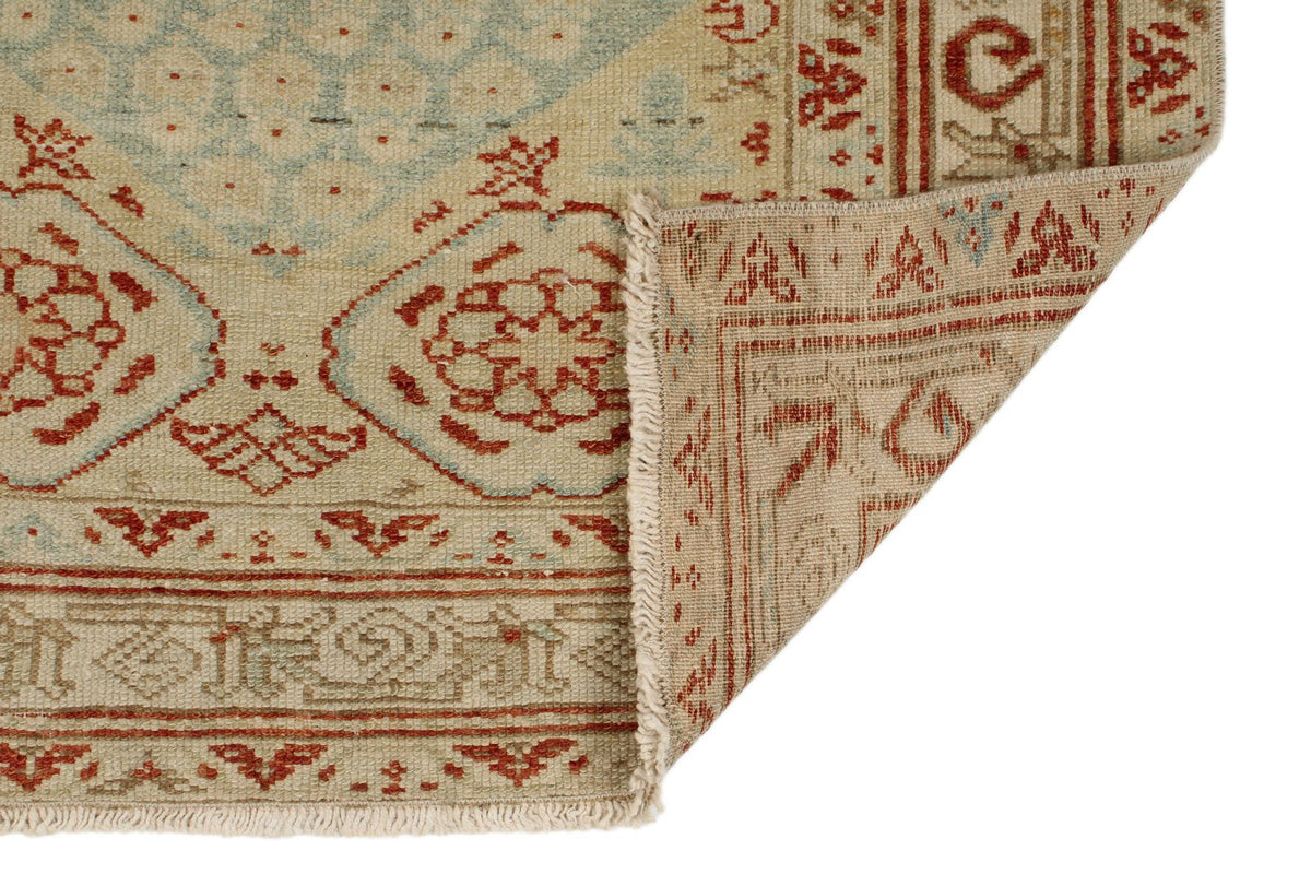 3x15 Blue and Red Persian Runner