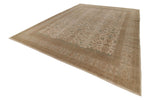 12x15 Beige and Ivory Persian Traditional Rug