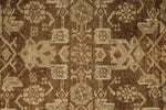 3x13 Brown and Beige Persian Runner