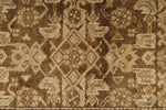 3x13 Brown and Beige Persian Runner