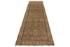 3x13 Brown and Beige Persian Runner