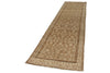 3x13 Brown and Beige Persian Runner