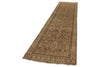 3x13 Brown and Beige Persian Runner