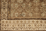 3x13 Brown and Beige Persian Runner