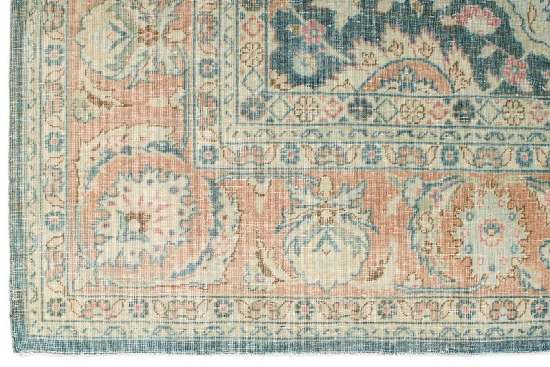 8x11 Gray and Pink Persian Traditional Rug