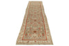 4x15 Brown and Ivory Persian Runner