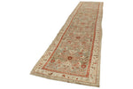 4x15 Brown and Ivory Persian Runner