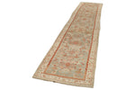 4x15 Brown and Ivory Persian Runner