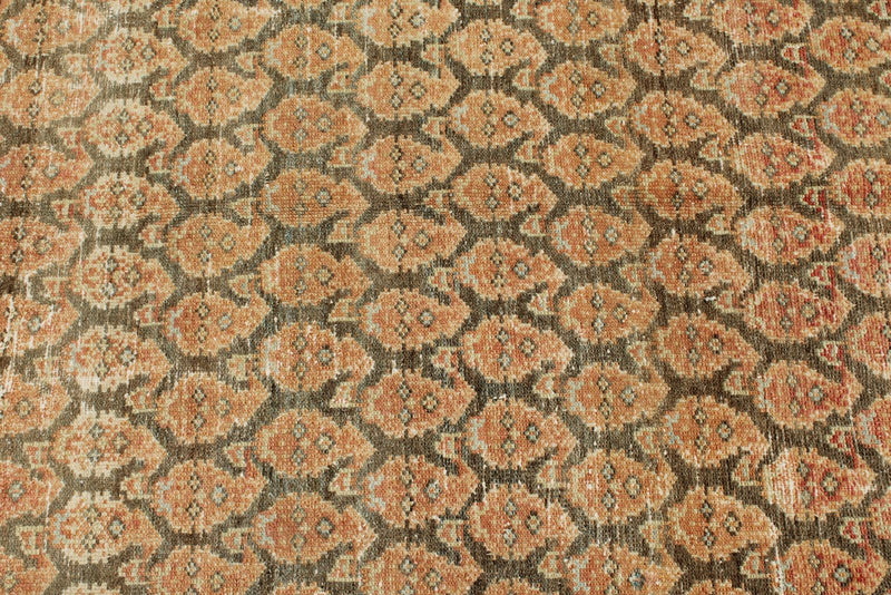 5x12 Pink and Ivory Persian Runner