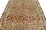 5x12 Pink and Ivory Persian Runner