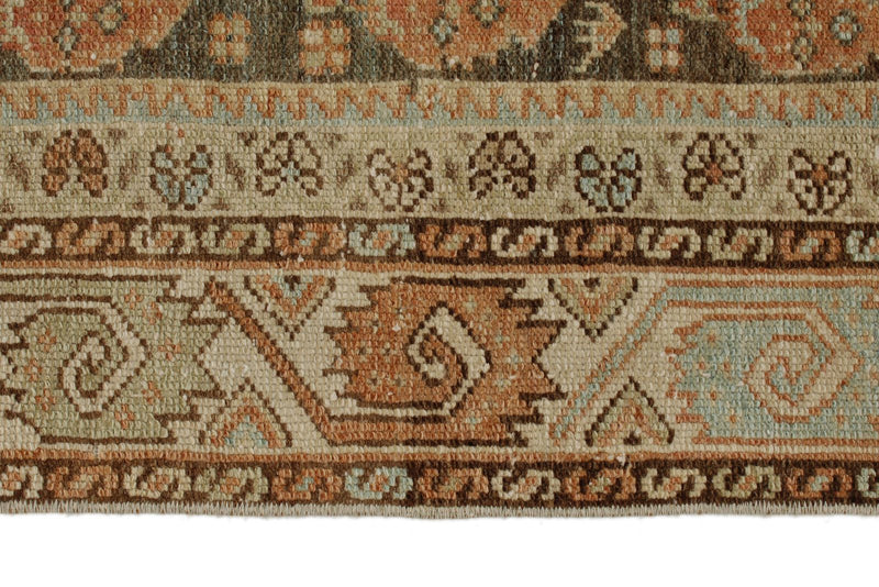 5x12 Pink and Ivory Persian Runner