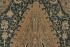13x20 Blue and Ivory Persian Rug