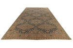 13x20 Blue and Ivory Persian Rug