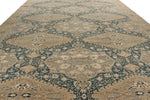 13x20 Blue and Ivory Persian Rug